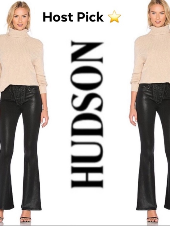 Hudson Jeans Denim - NWTHudson High Waist Lace-Up Flare Jean
